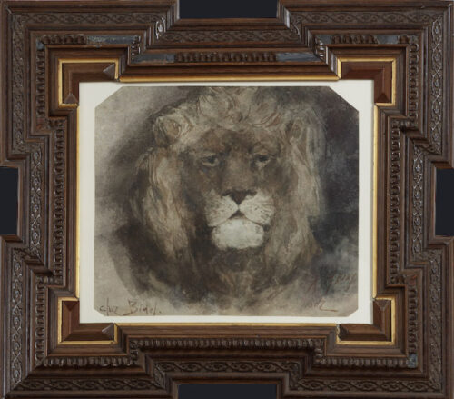 Armand Heins-Head of a Lion Armand Heins-Head of a Lion