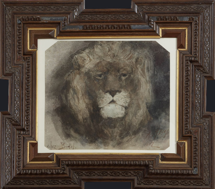 Armand Heins - Head of a lion