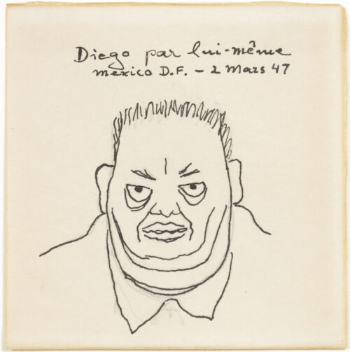 Diego Rivera - Self portrait Diego Rivera - Self portrait