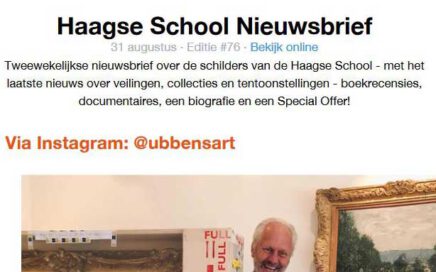Nieuwsbrief Haagse School