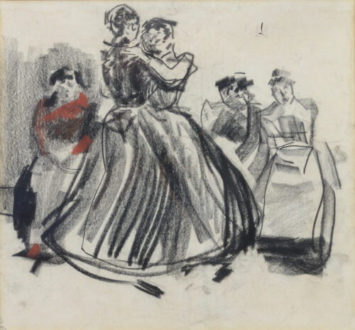 Isaac Israels - Dancing couple Isaac Israels - Dancing couple
