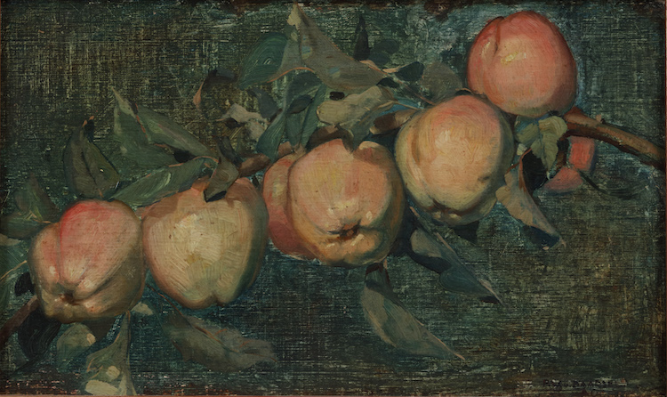 Pieter Willem van Baarsel - Apples on a branch