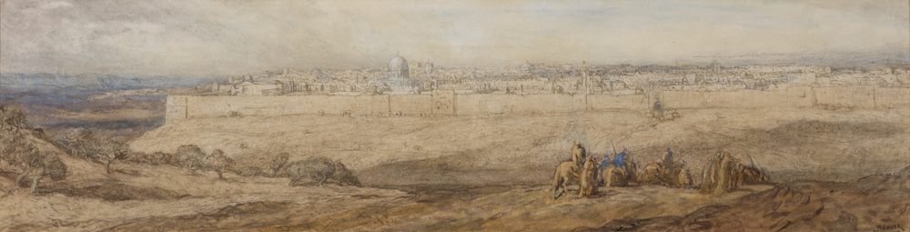 Marius Bauer-View of Jerusalem