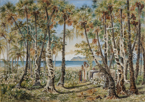 Constance Frederica Gordon-Cumming-The Lily Shore Constance Frederica Gordon-Cumming-The Lily Shore