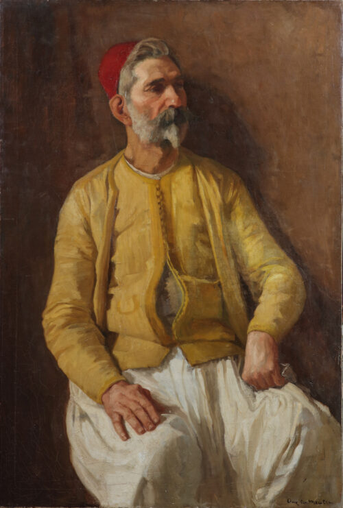 Antonia Elisabeth Ony ter Meulen-An Oriental man wearing a fez Antonia Elisabeth Ony ter Meulen-An Oriental man wearing a fez