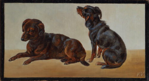 Friedrich Voltz-Dogs, dachshund Friedrich Voltz-Dogs, dachshund