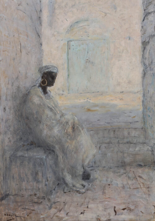 Marius Bauer-Arabian woman in the shade Marius Bauer-Arabian woman in the shade