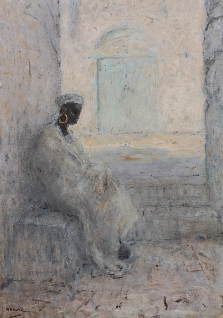 Marius Bauer-Arabian woman in the shade