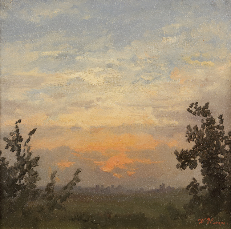 Wilhelm Hampe-Sunset