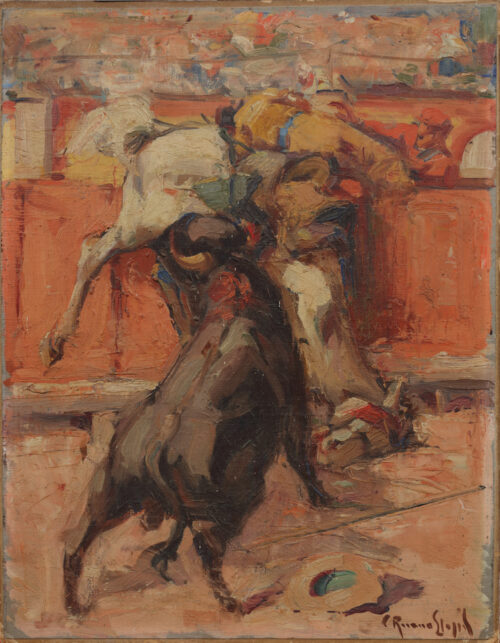 Carlos Ruano Llopis-The bull wins Carlos Ruano Llopis-The bull wins