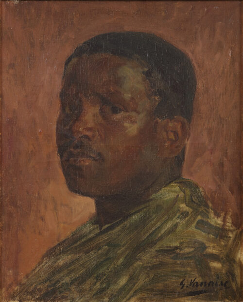Gustave Vanaise-Portrait of a man