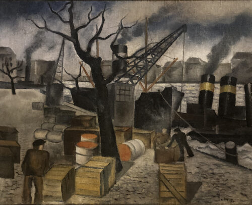 Wim Bosma-Activities in a harbour Wim Bosma-Activities in a harbour