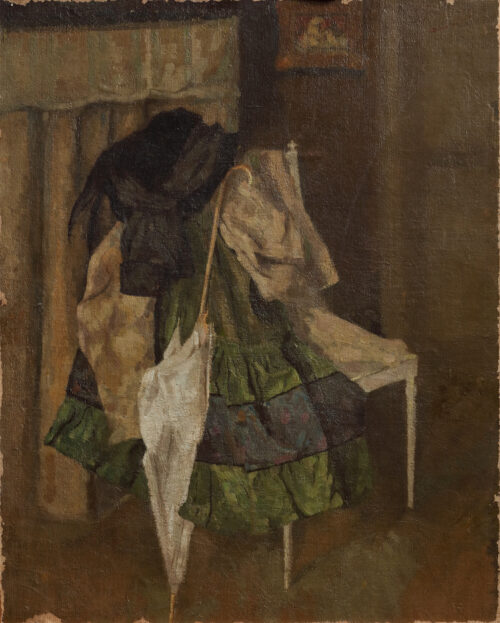 Jean Leon Henri Gouweloos-The umbrella Jean Leon Henri Gouweloos-The umbrella