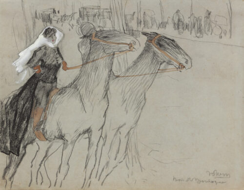 Piet van der Hem-Amazone in the Bois de Boulogne, Paris Piet van der Hem-Amazone in the Bois de Boulogne, Paris