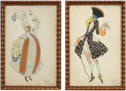 Freddie Langeler-Le Perroquet and Le Papillon Freddie Langeler-Le Perroquet and Le Papillon