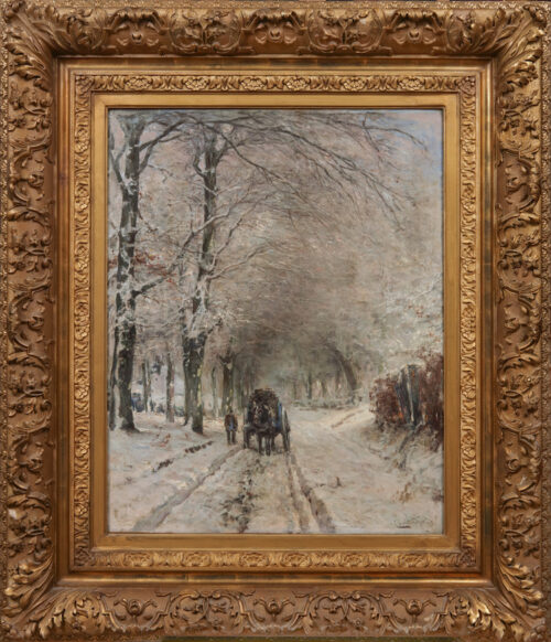 Louis Apol-Een Bui; Winter in the forest Louis Apol-Een Bui; Winter in the forest