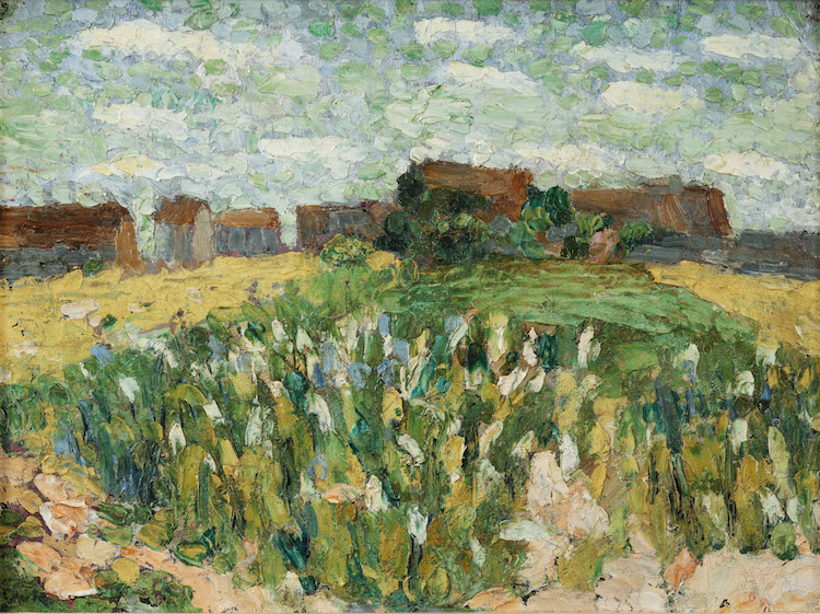 Otto van Rees - Fields in Fleury-en-Biere, France