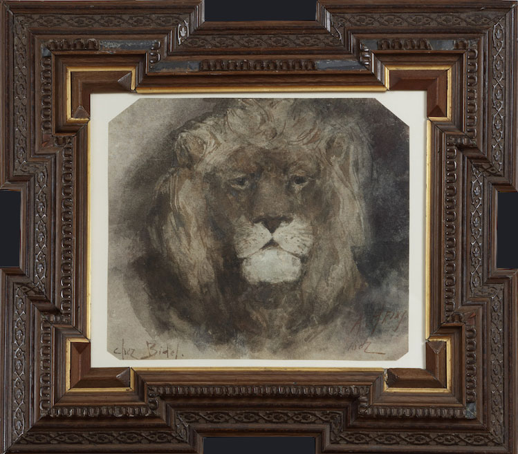 Armand Heins - Head of a lion