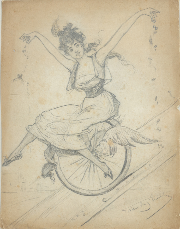 George Van Der Straeten-Allegory of Transport and Trade