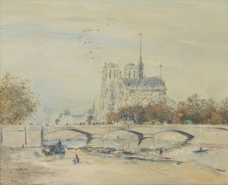 Jean-François Raffaelli-Notre Dame