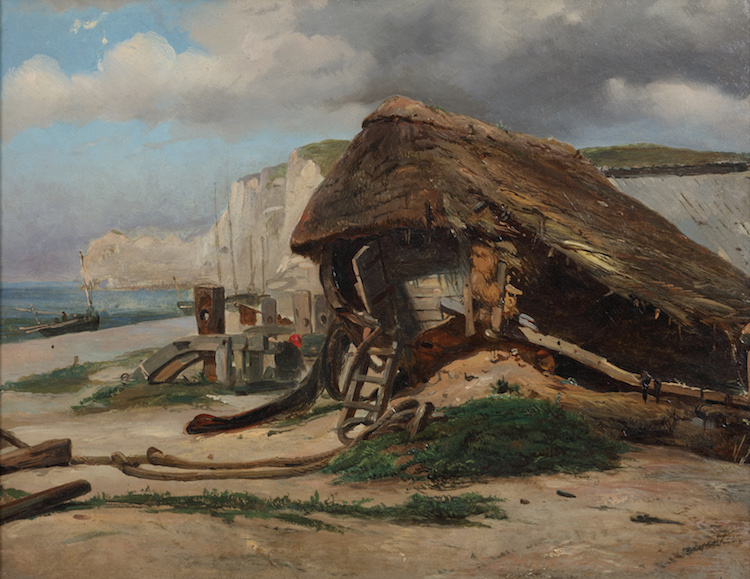 Willem Anthonie van Deventer-Etretat Normandy