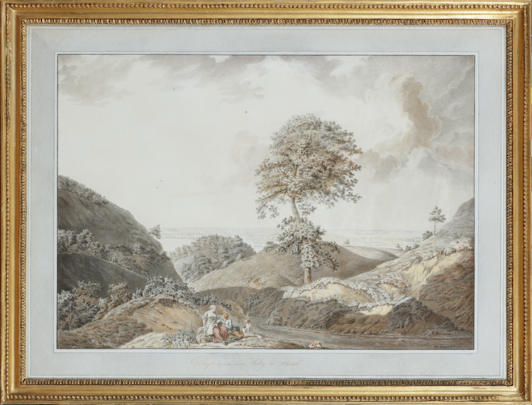 Willem Carel Hoogers- View of valley Beek