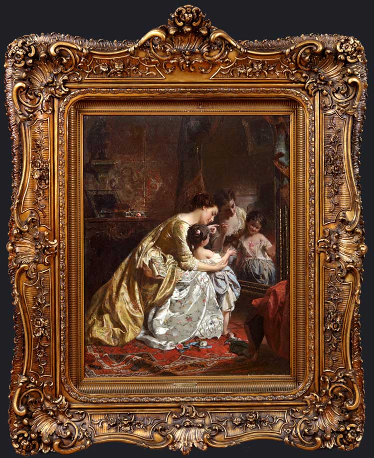 Henri-Guillaume Schlesinger - Mirror mirror on the wall