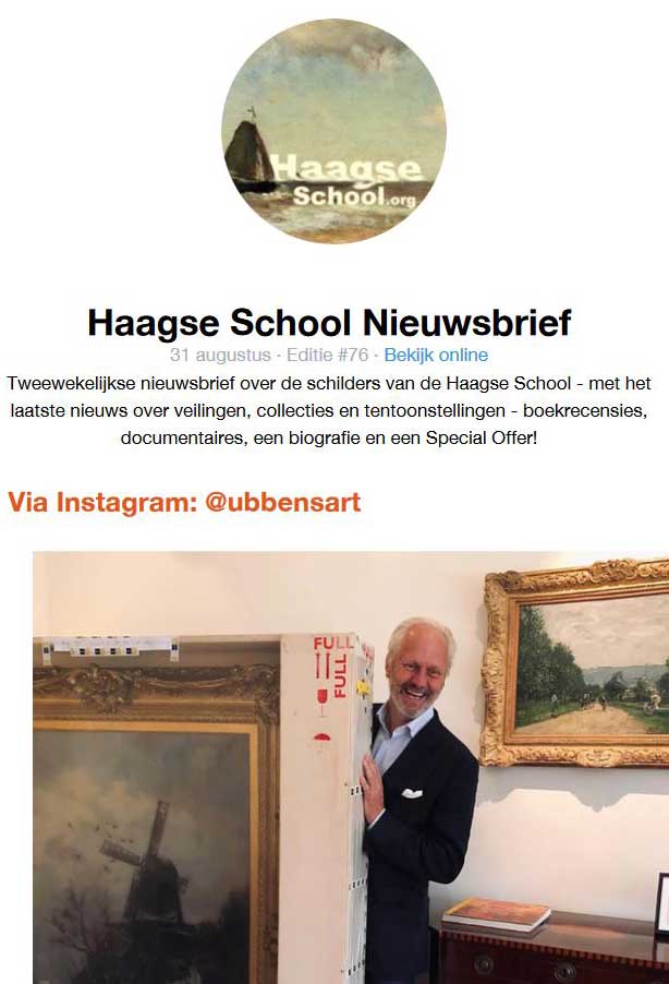 Nieuwsbrief Haagse School
