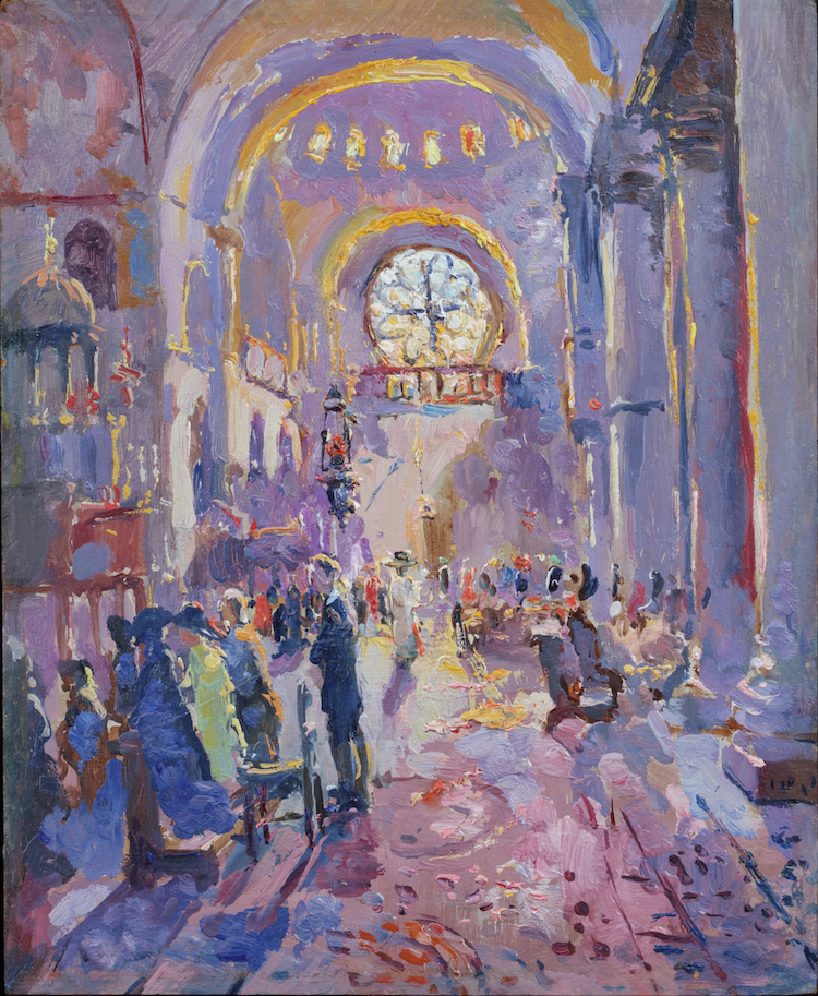Adrien-Jean le Mayeur de Merpres - Interior of Saint Marco, Venice