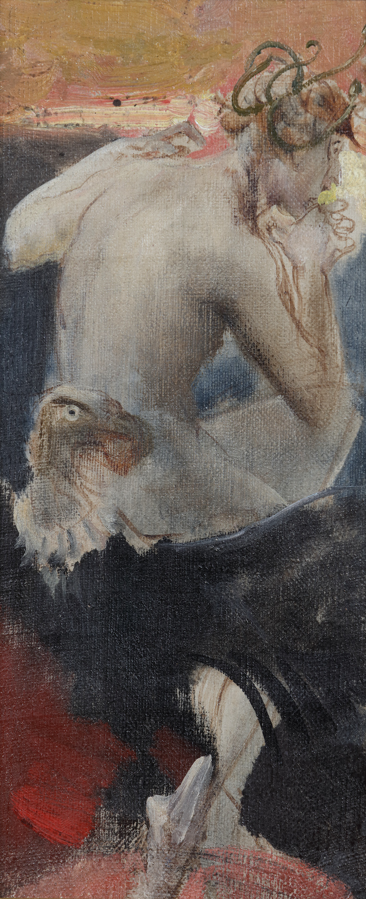 Eduard Veith-Medusa, a sketch