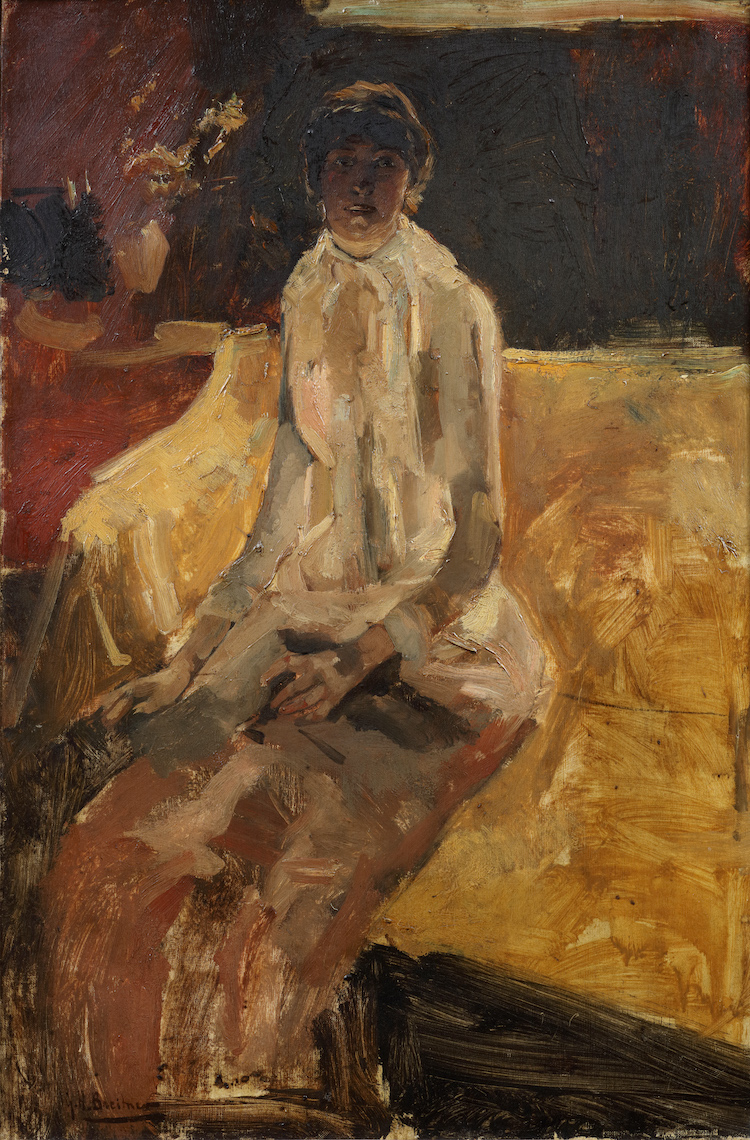 Breitner-Zittende dame