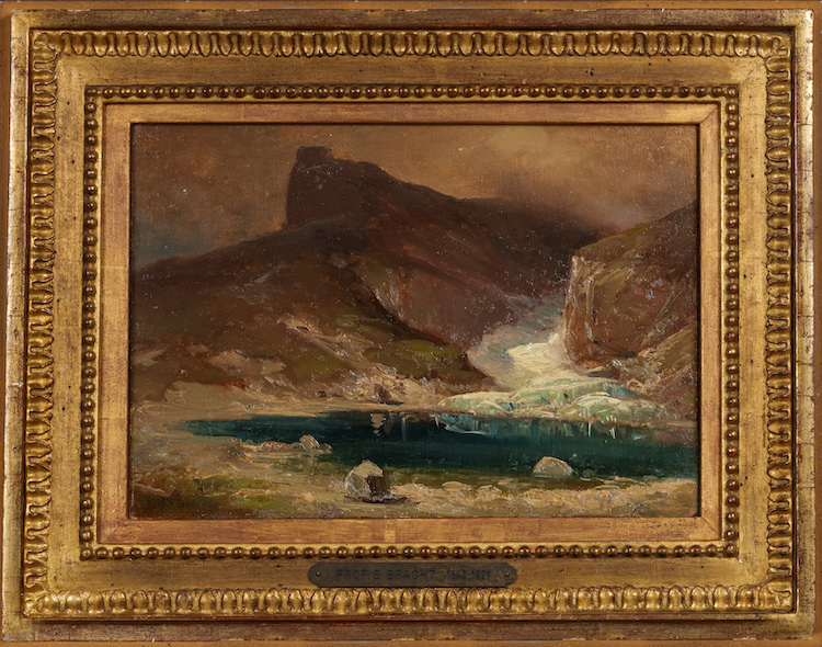 Eugen Bracht-A Glacier