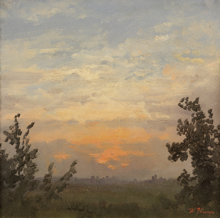 Wilhelm Hampe-Sunset