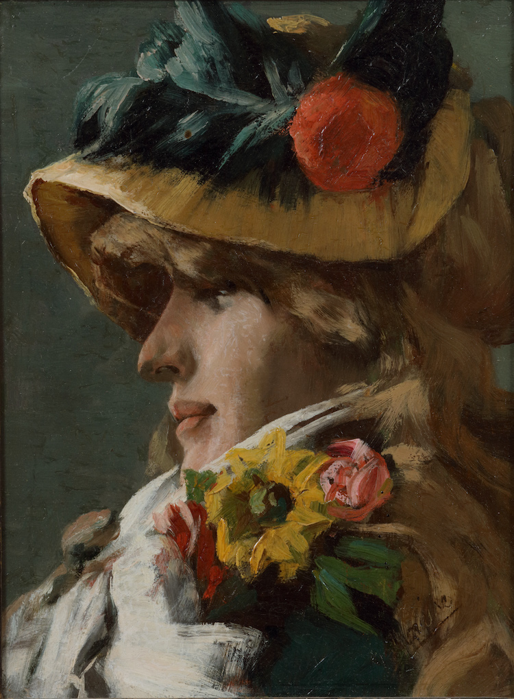Gustave Vanaise-A fashionable beauty