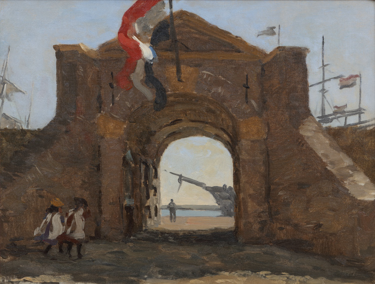 Willem Bastiaan Tholen-The Grote Waterpoort, Delfzijl
