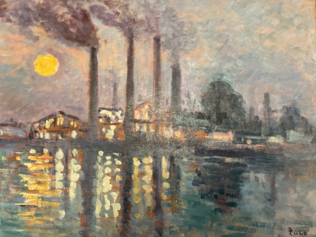 Maximilien Luce - Les Usines Lefranc, Issy, France