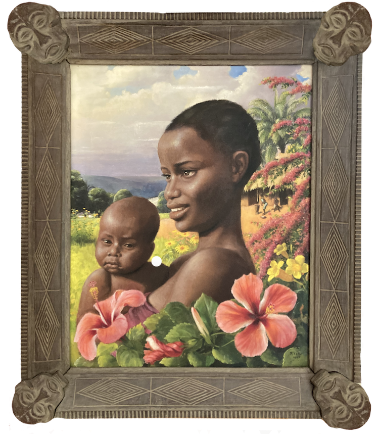 Robert Verly-Mother and child