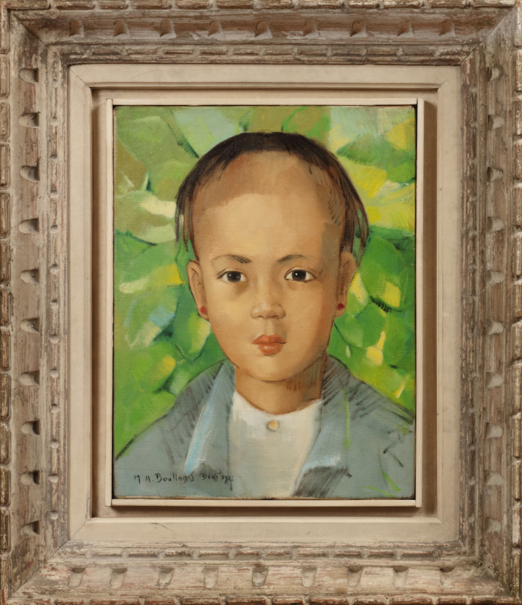 Marie-Antoinette Boullard-Deve-A young woman from Indochina