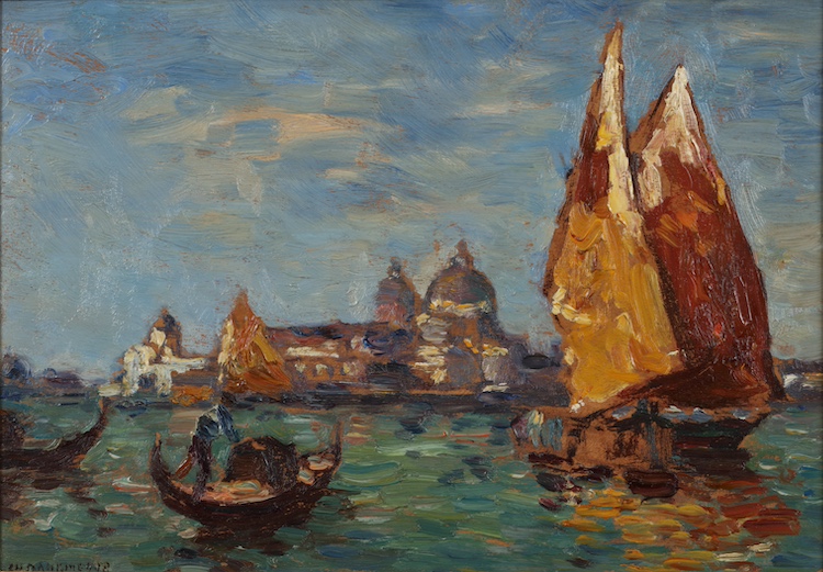 Charles Dankmeijer-View of the Santa Maria della Salute, Venice