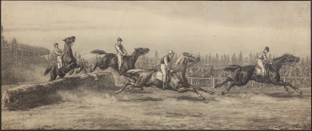 Otto Eerelman-The Racecourse, Brussels