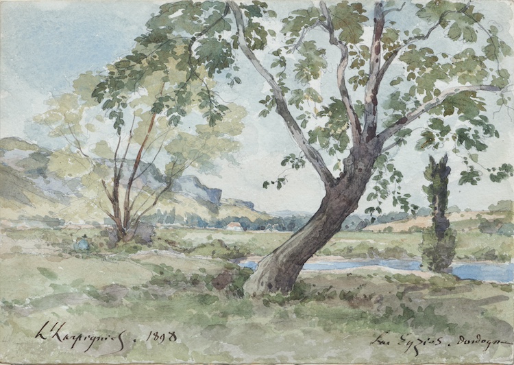 Henri Harpignies-Les Eyzies Dordogne