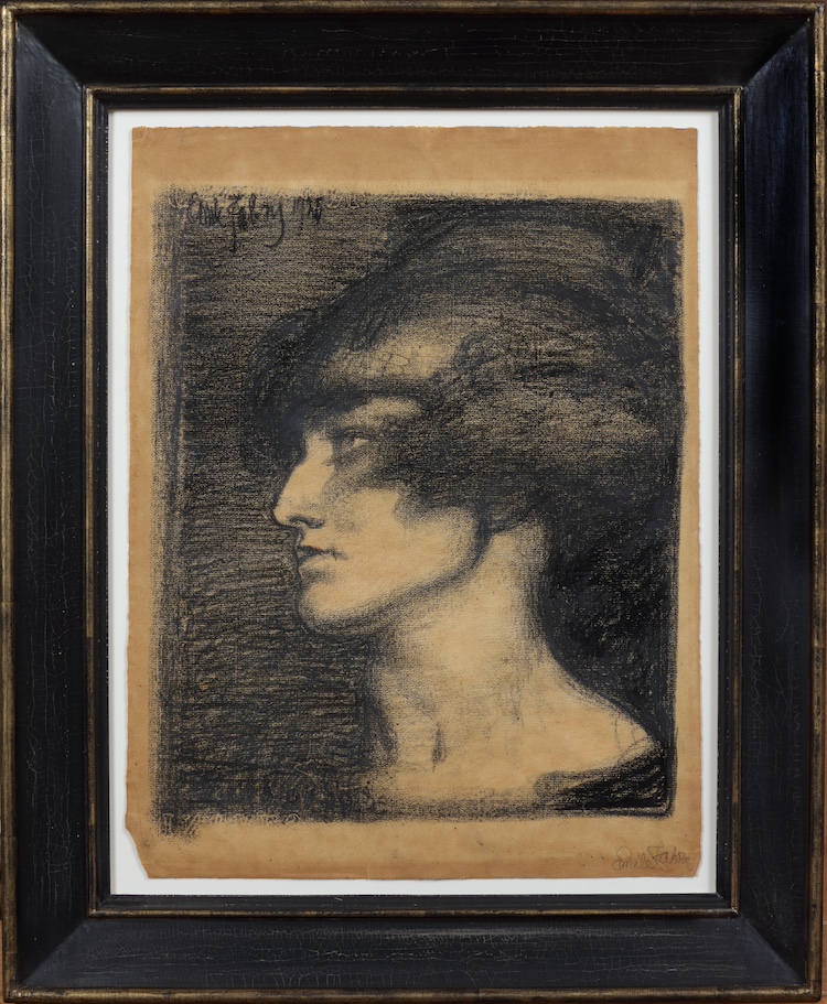 Emile Barthelemy Fabry-Femme fatale