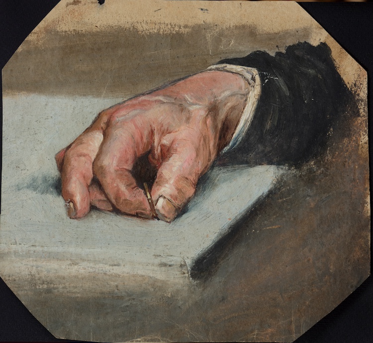 Italian School-The hand of the framemaker