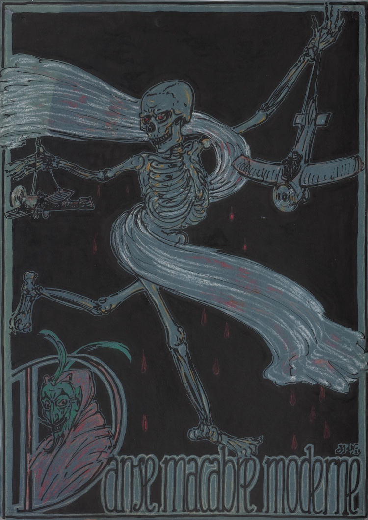 J.J. de W.-Danse macabre moderne