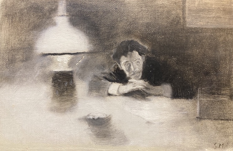 Serafino Macchiati - A self-portrait