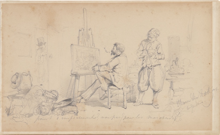 Herman Frederik Carel ten Kate-Point d’empechement
