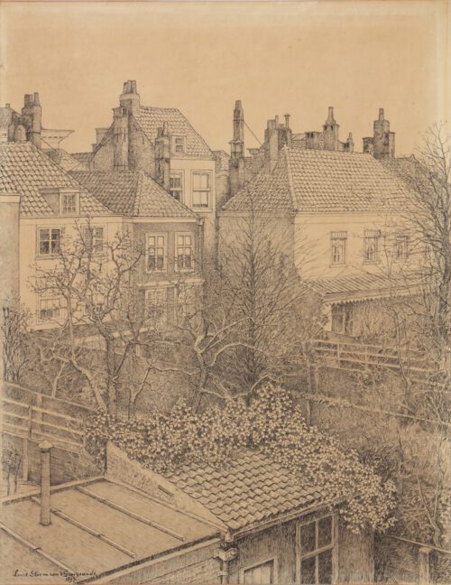 Louis Storm van sGravensande-A Backyard Louis Storm van sGravensande-A Backyard
