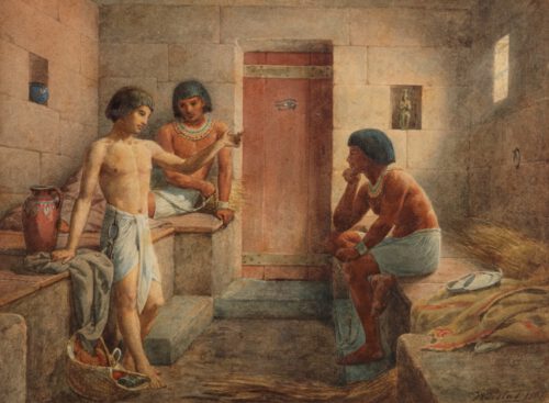 Willem de Famars Testas-Joseph explains the dreams of the wine taster and the baker in an Egyptian prison Willem de Famars Testas-Joseph explains the dreams of the wine taster and the baker in an Egyptian prison