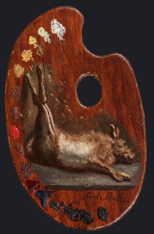Frederik Lintz-A dead hare on a painter’s palette Frederik Lintz-A dead hare on a painter’s palette
