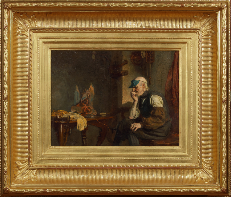 August Allebe-The disappointed inventor-A Perpetuum Mobile